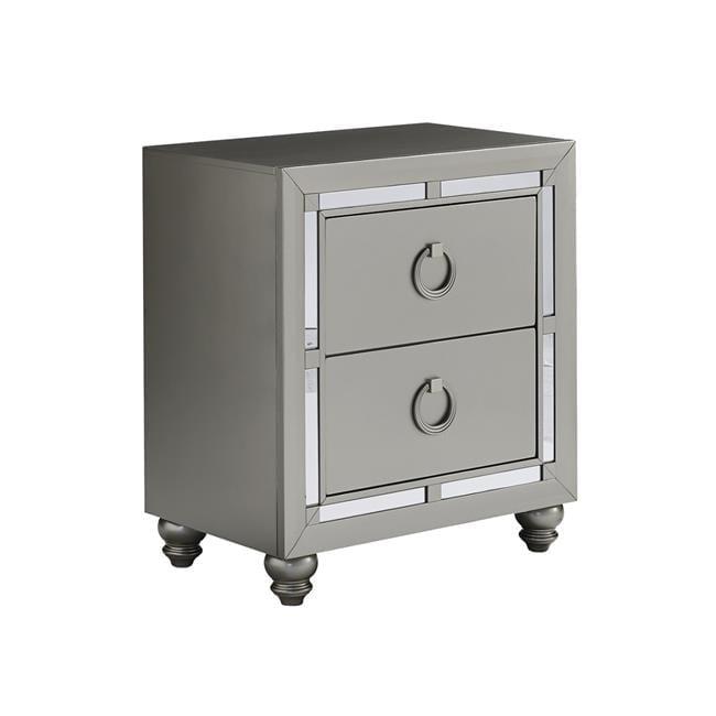 Global Furniture USA Transitional Glam Nightstand