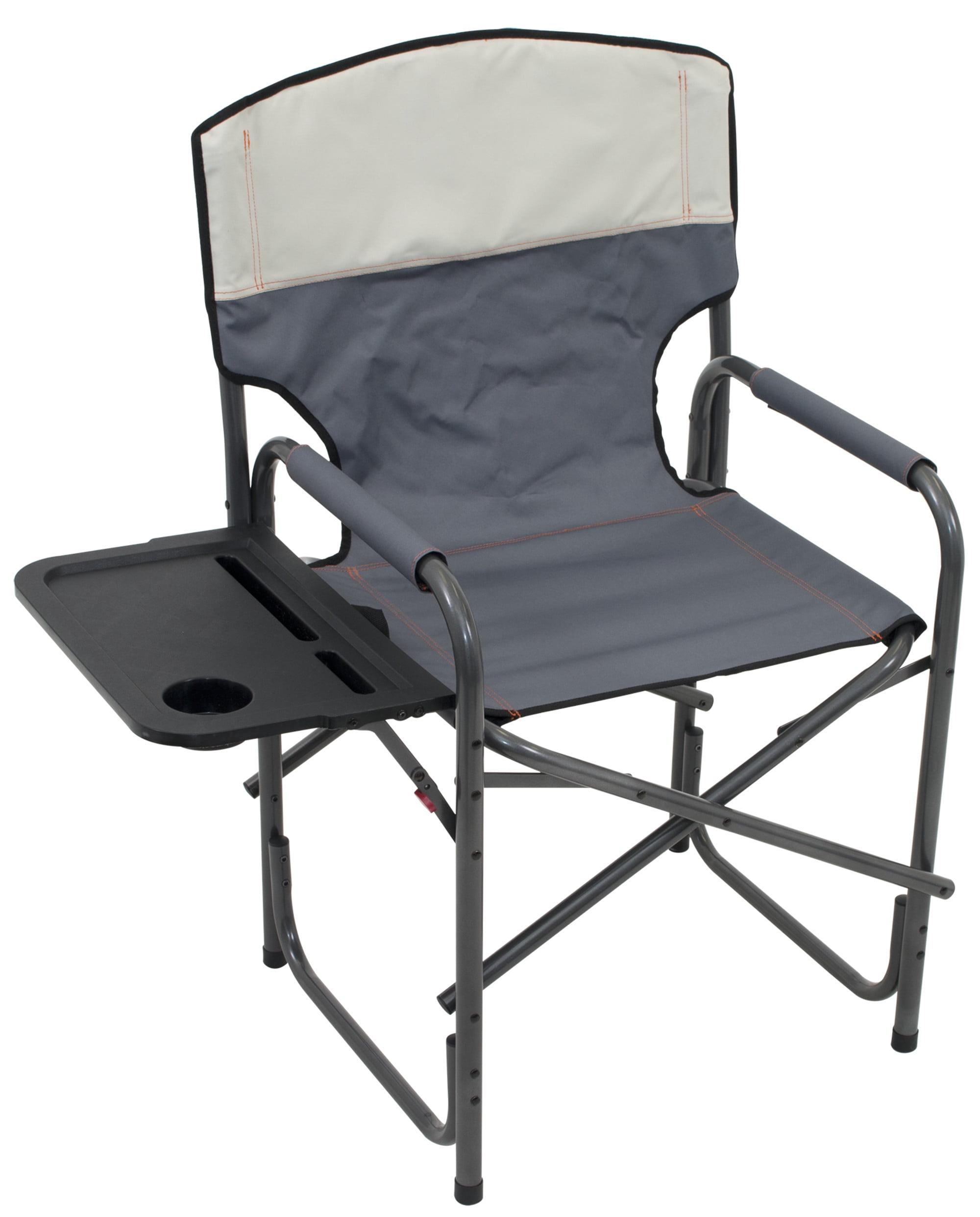 Wide back backpack directors chair