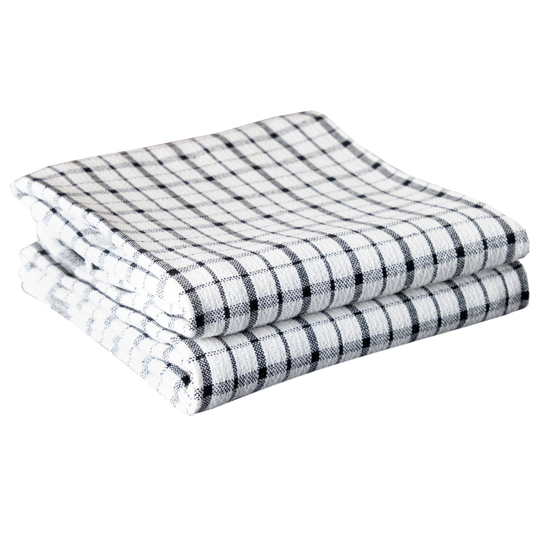 Cotton Plaid Jacquard Tea Towel Kitchen Towel