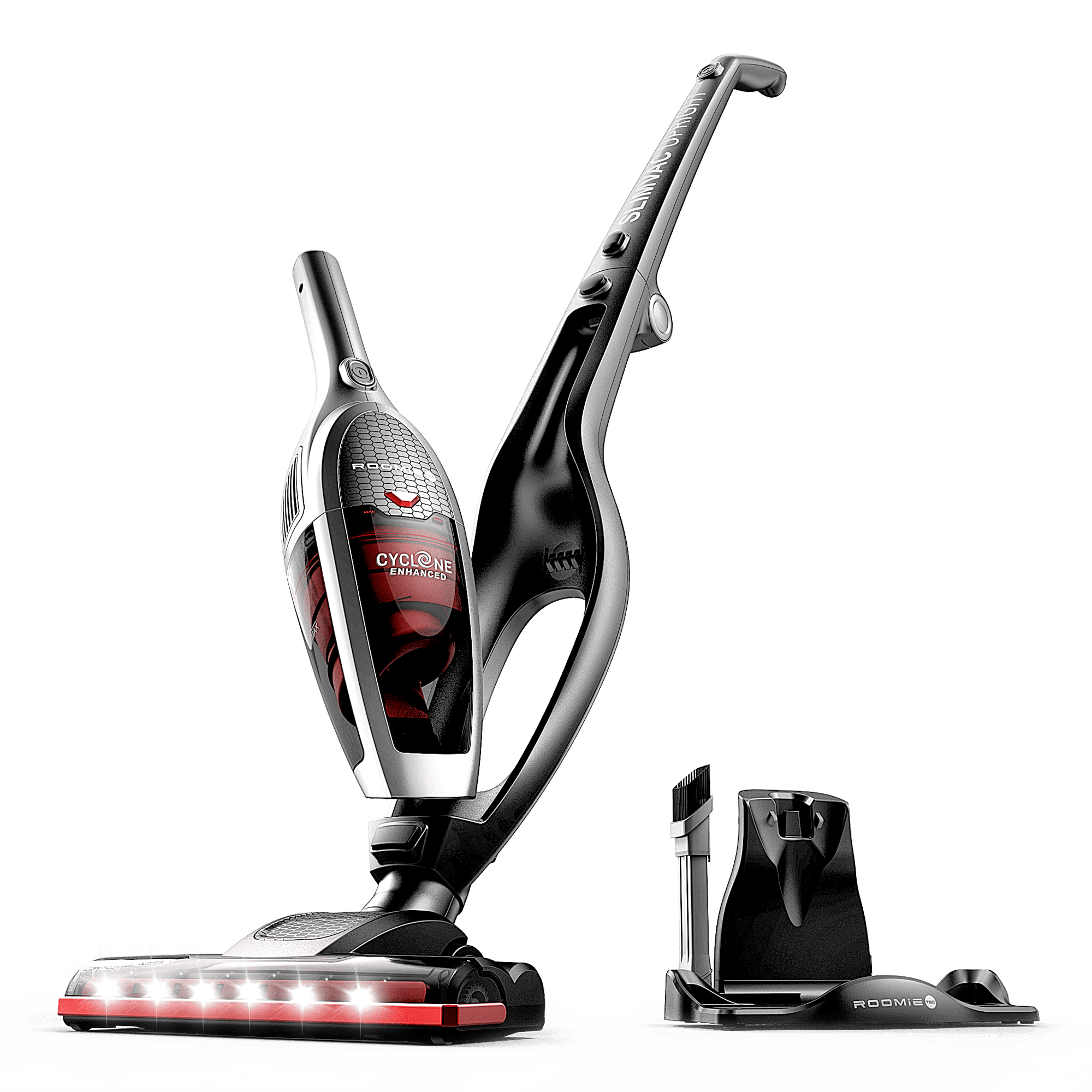 RoomieTEC Roomie Vincent 2-in-1 Cordless Slimvac Upright Vacuum Cleaner RMVC587
