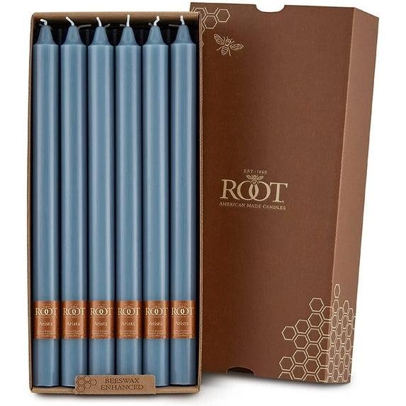 Root Candles Unscented Taper Candle (Set of 12)