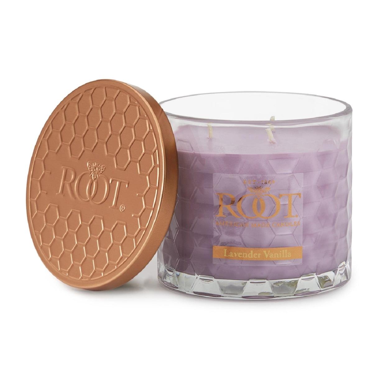 Lavender Vanilla Scented Jar Candle