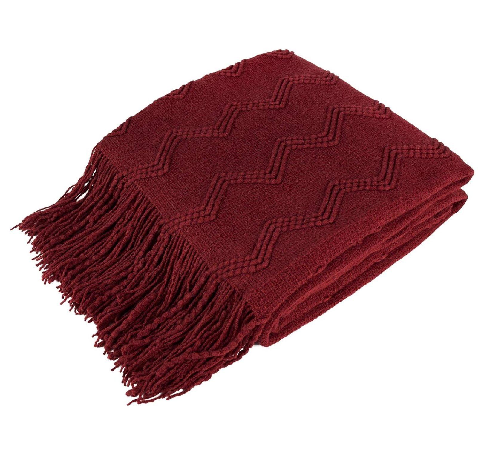 Battilo Home Plain Weave / Muslin Throw Blanket