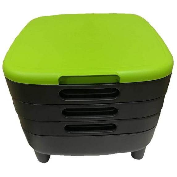 Riverstone Industries 6 Gallons Plastic Odor Resistant Worm Bin