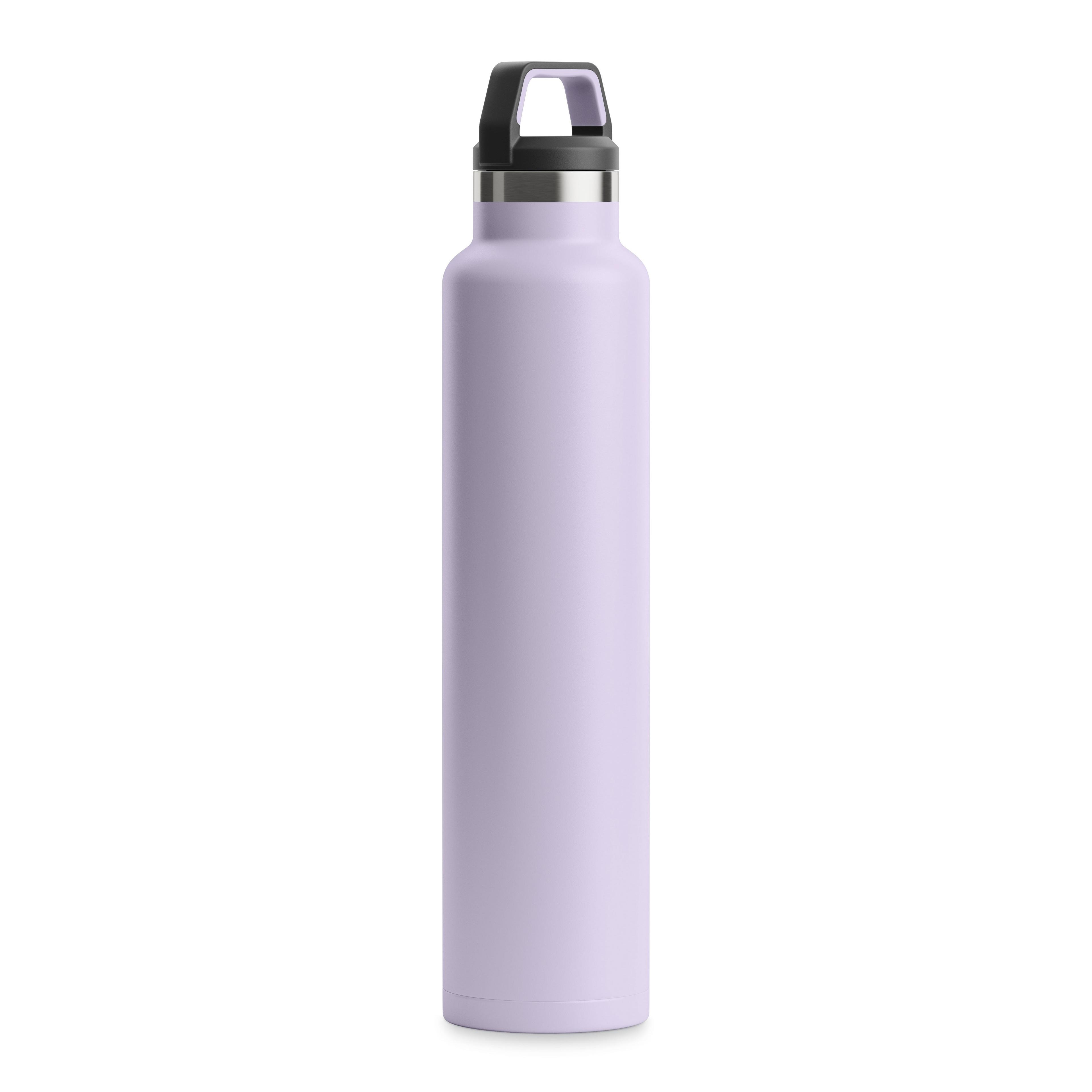 RTIC 26 oz Stainless Steel Insulated Water Bottle, Leak-Proof Lid, Dusty Lilac