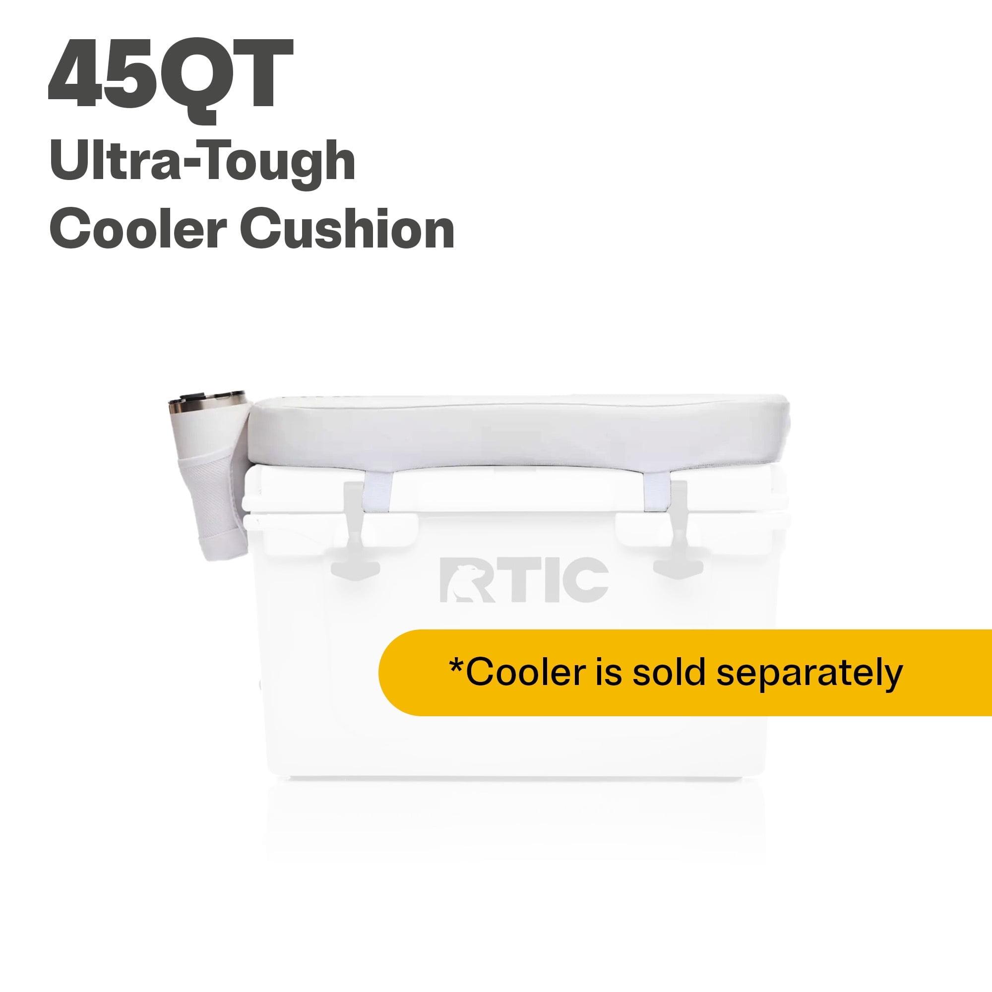 RTIC Cushion for Ultra-Tough Cooler, Easy Clean Vinyl, fits 45 qt