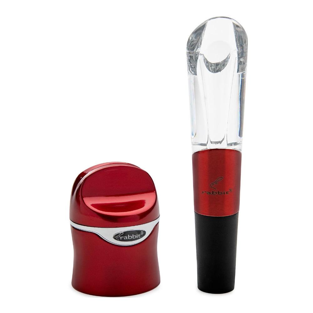 Rabbit Aerate & Preserve Wine Set