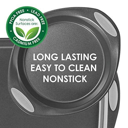 Rachael Ray Rachael Ray Nonstick Bakeware Cookie Pans / Baking Pans Set, 3 Piece