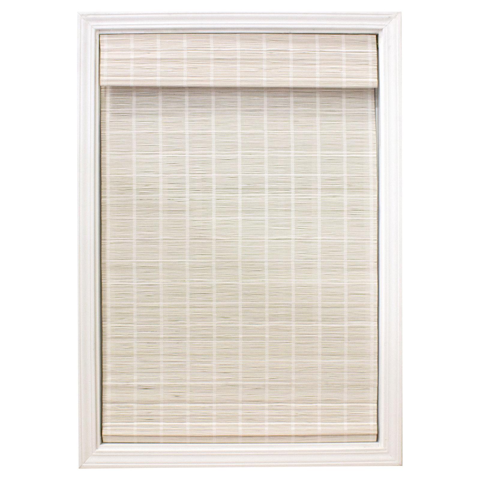 Radiance Bayshore 31-in Cordless White Roman Shade