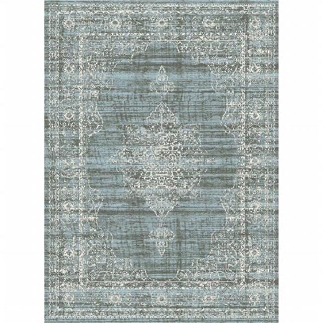 Colosseo Vintage Green 8' x 10' Synthetic Kids Area Rug