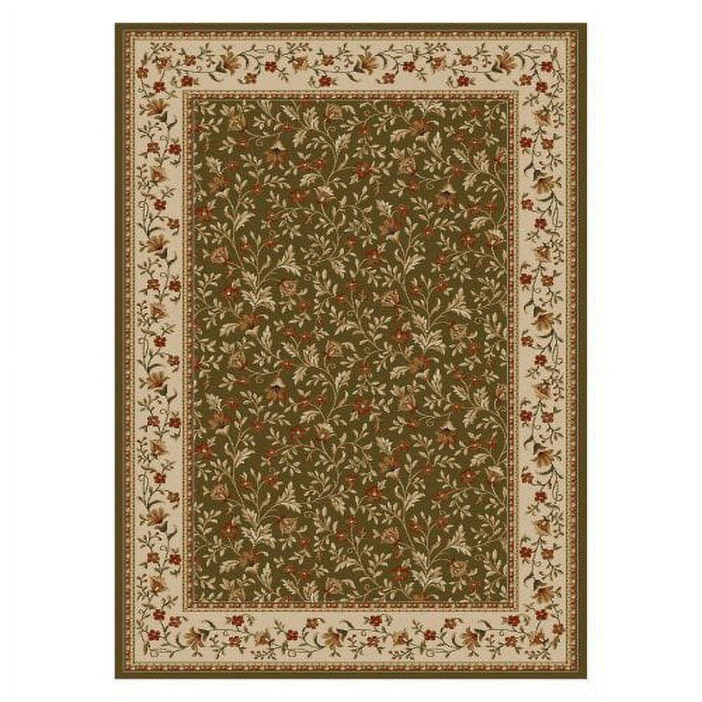 Radici Usa Como Area Rug 1593 Sage Italian Bordered 2' 2" x 7' 7" Rectangle