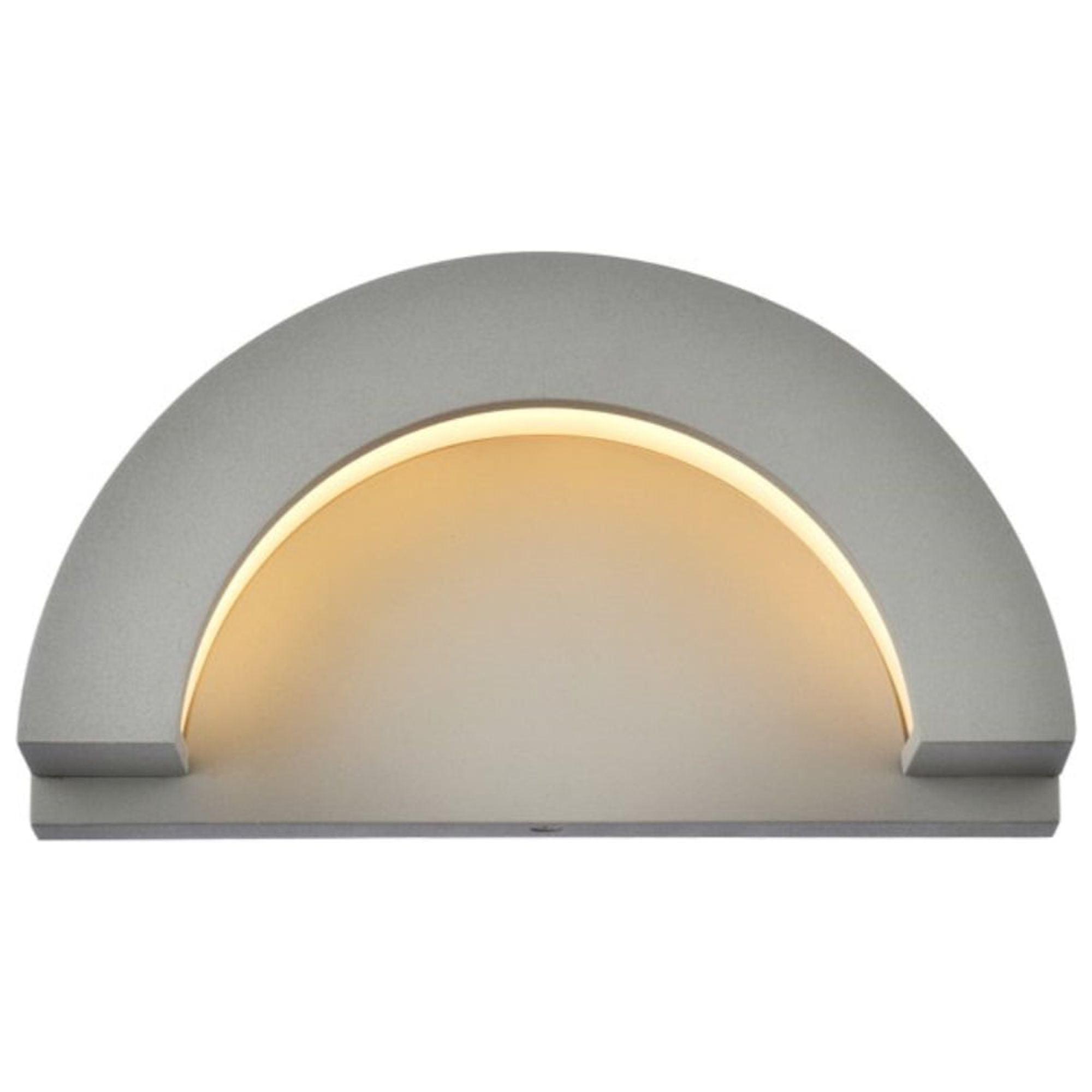 Elegant Lighting Raine Integrated LED wall sconce in silver