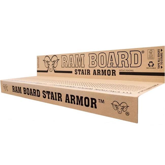 Ram Board 2004742 6 Piece 19 x 34 in. Stair Armor Polypropylene Stair Protector - Multi Color
