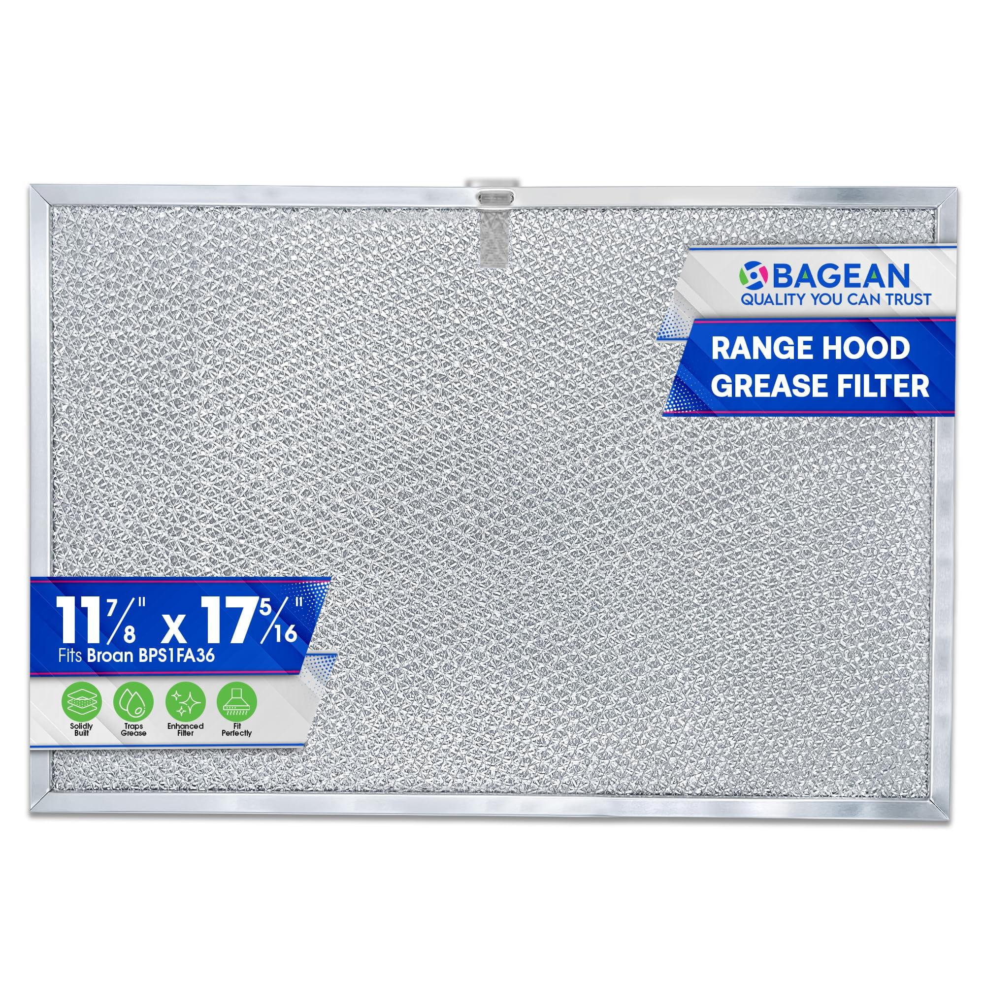 Range Hood Filter Replacement for BPS1FA36 17.35 x 11.80 Inch Broan Range Hood Filter and Allure Range Hood Filter - Hood Vent Filter for Range Hood - Filters Grease Entering the Stove Overhead