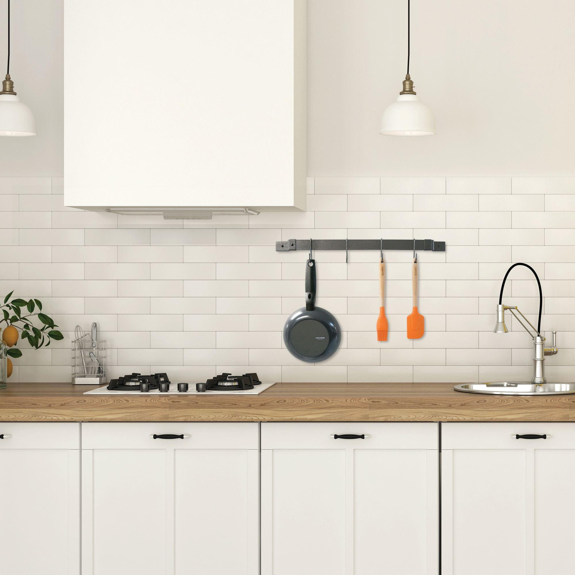 Range Kleen Steel Straight Wall Mounted Pot Rack
