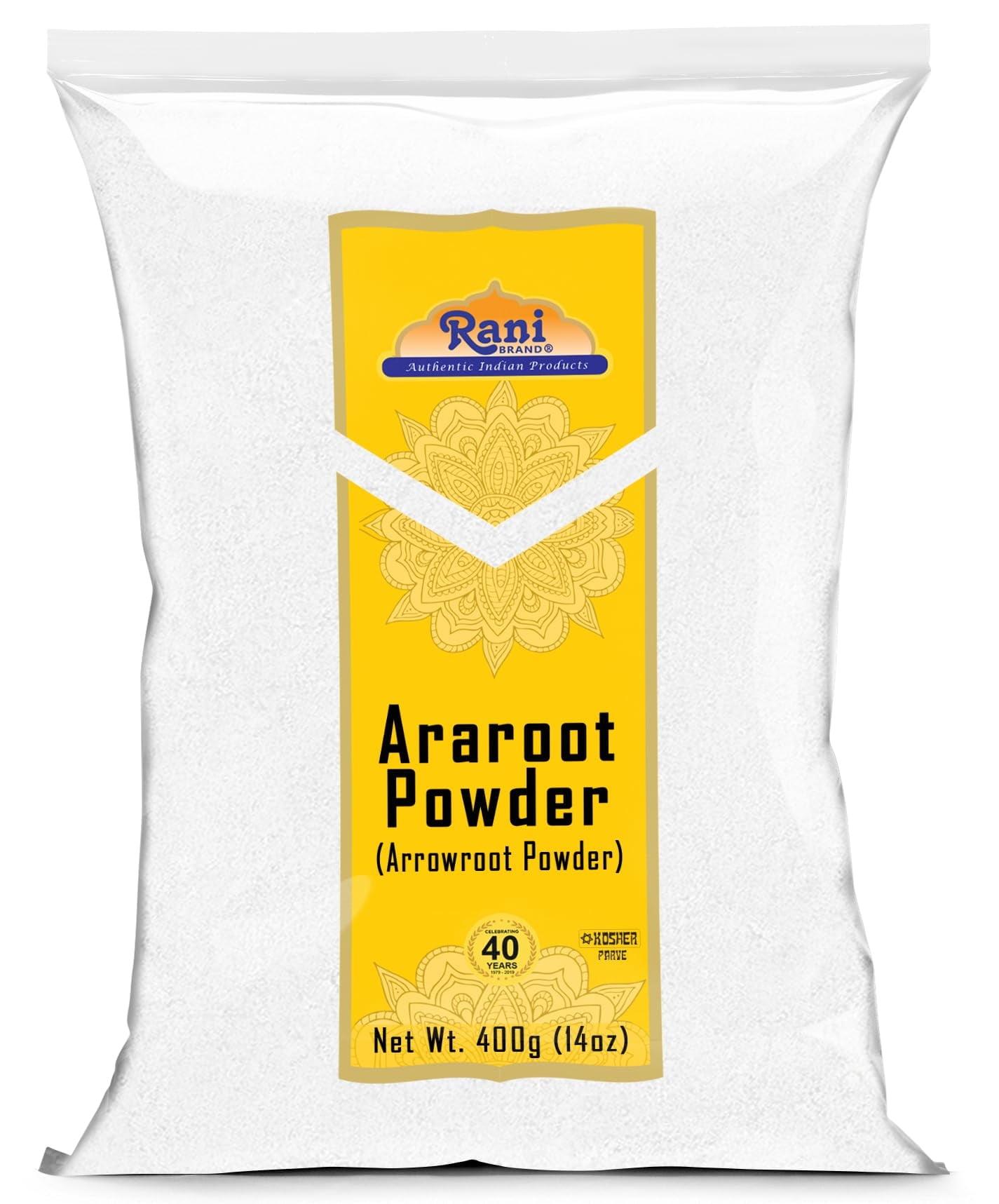 Araroot (Arrowroot) Powder - 14oz (400g) - Rani Brand Authentic Indian Products