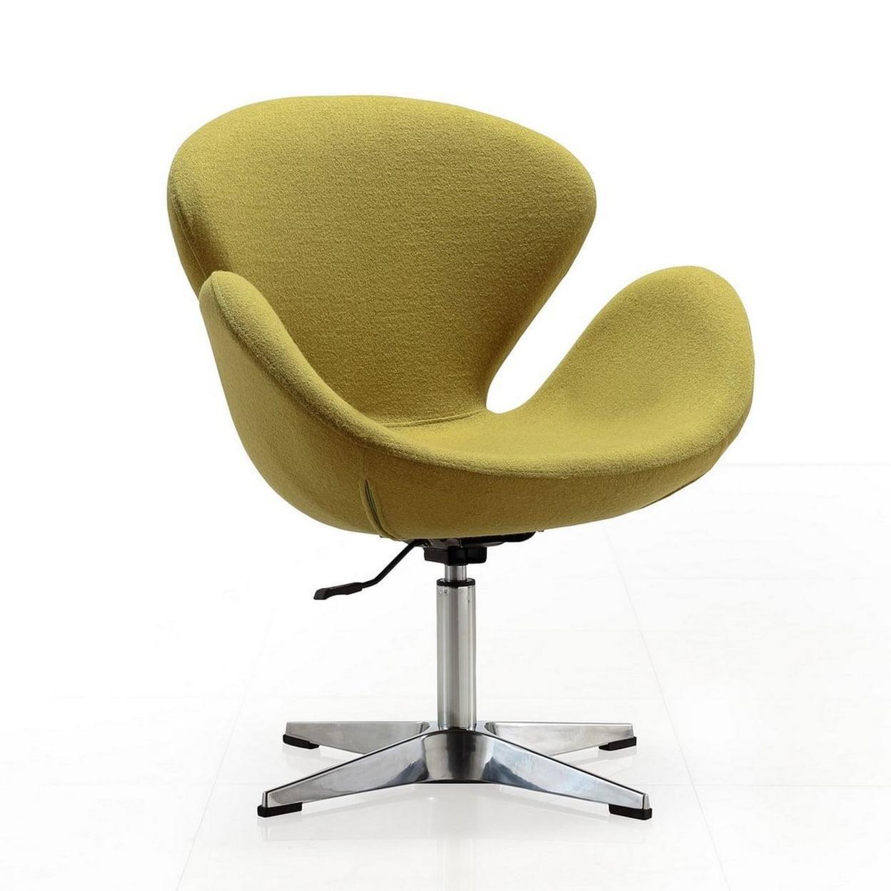 Skakke Upholstered Swivel Accent Chair