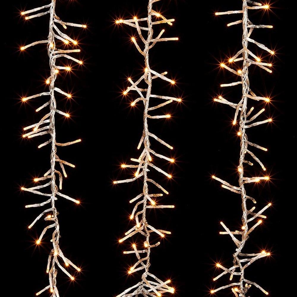 10-Foot Warm White LED Outdoor Christmas String Lights