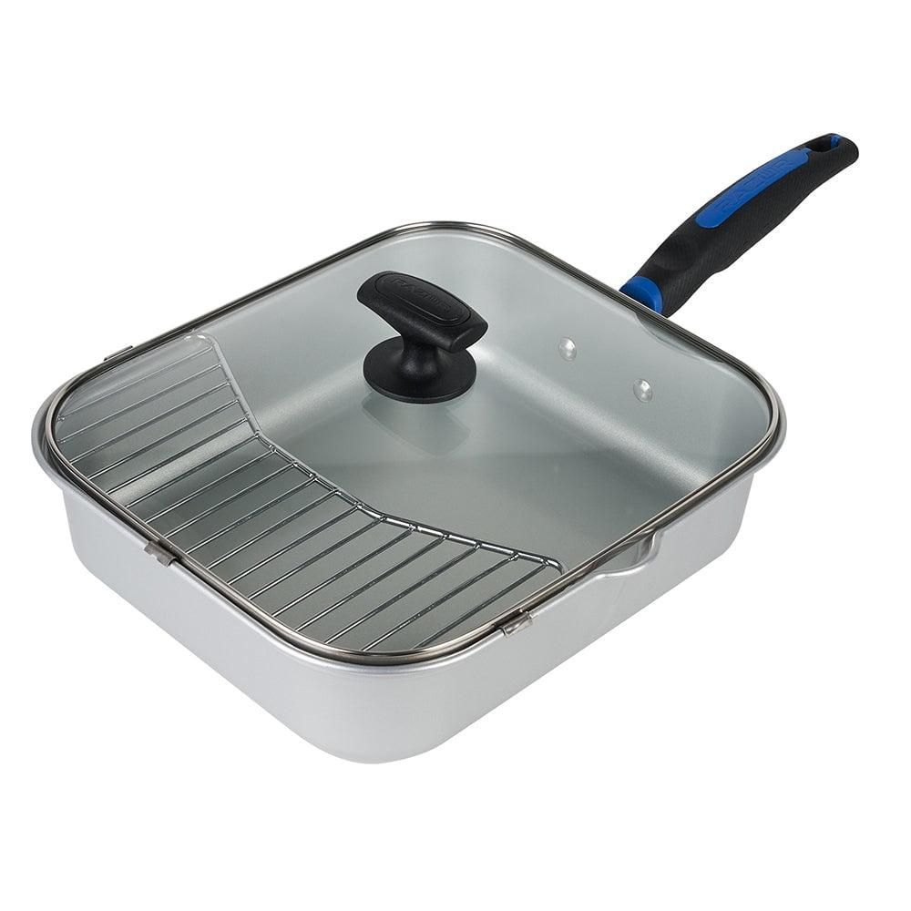 Razor Carbon Steel Non-Stick 10'' Specialty Pan with Lid