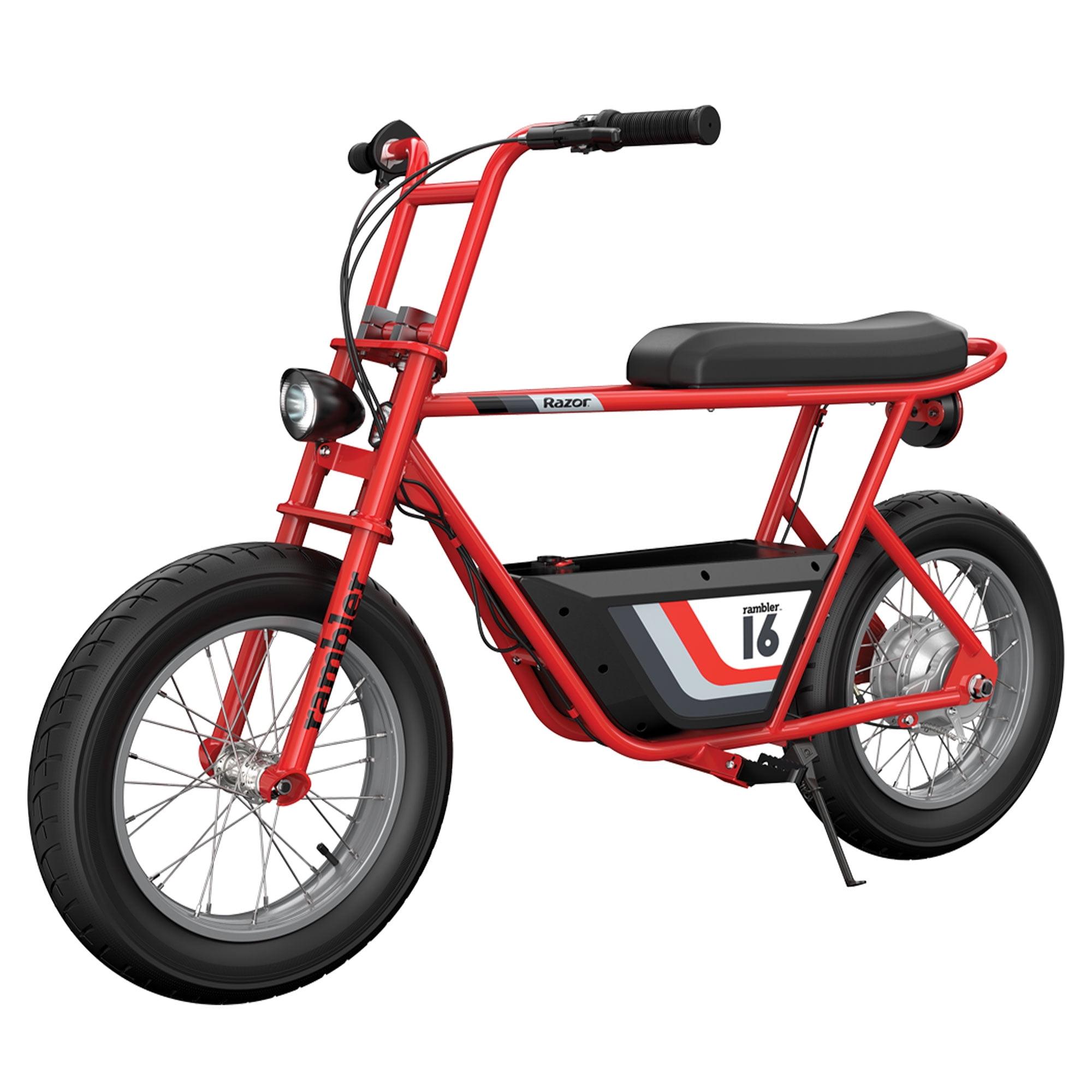 Open Box Razor Rambler 16 Electric Minibike w/350W Motor & 36V Battery