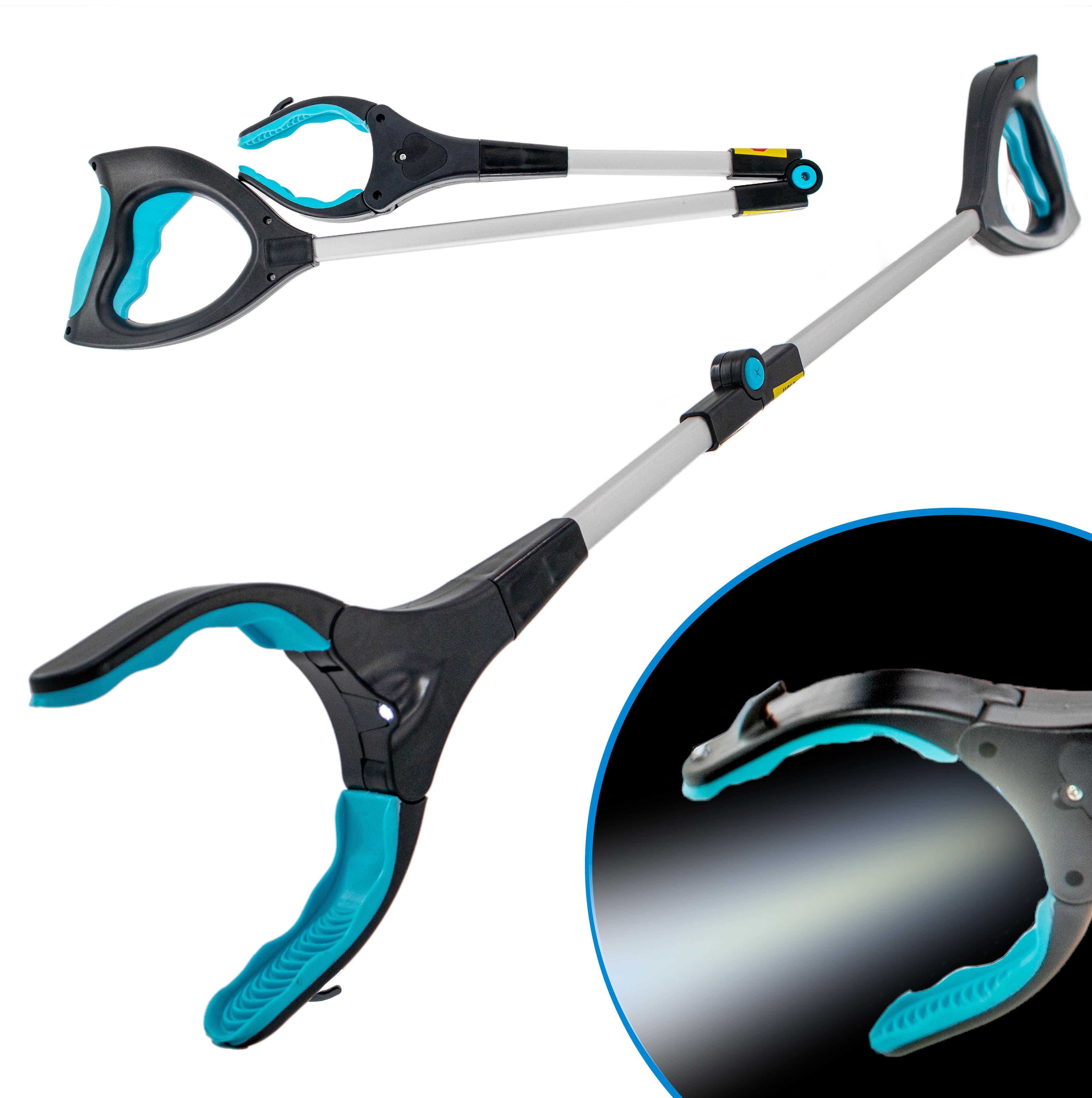 MPM 32 Inch Grabber Reacher Tool, Foldable Gripper, Long Handy Mobility Aids, Reaching Tool for Trash Claw Pick Up Stick, Litter Picker, for Elderly