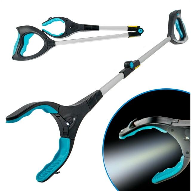 MPM 32 Inch Grabber Reacher Tool, Foldable Gripper, Long Handy Mobility Aids, Reaching Tool for Trash Claw Pick Up Stick, Litter Picker, for Elderly