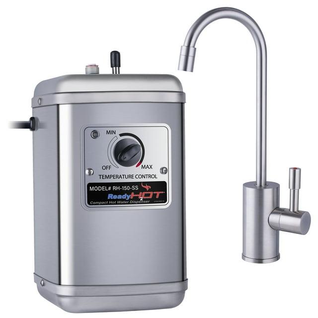 RH150 Instant Hot Water Dispenser System, Single-Handle Faucet with Under Sink Compact Tank