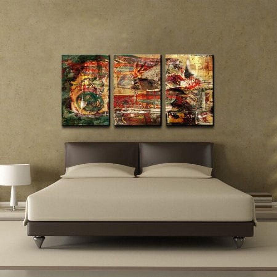Ready2HangArt  'Abstract' Oversized Canvas Wall Art (Set of 3)