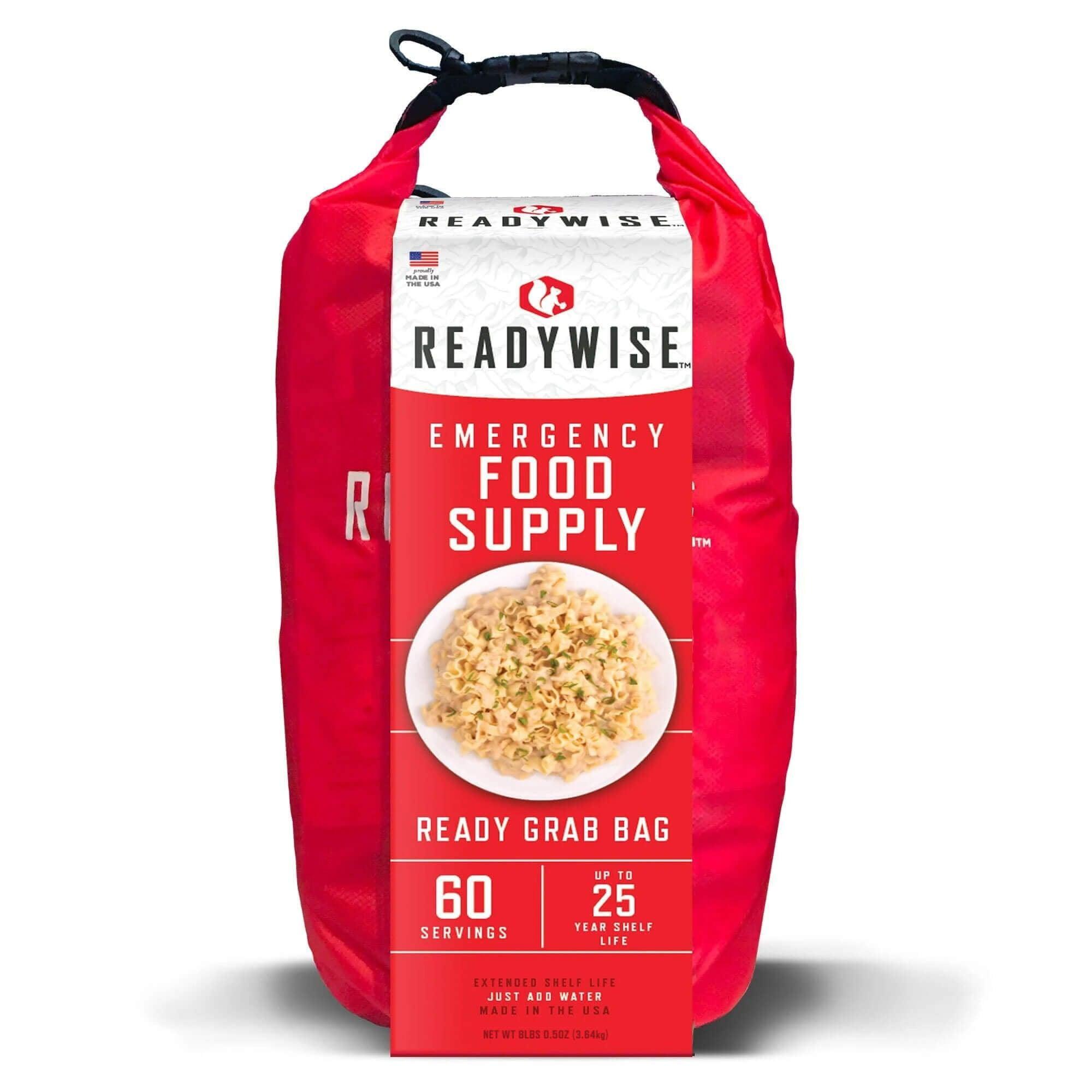 ReadyWise Red Emergency 7-Day Gluten-Free Food Supply Bag