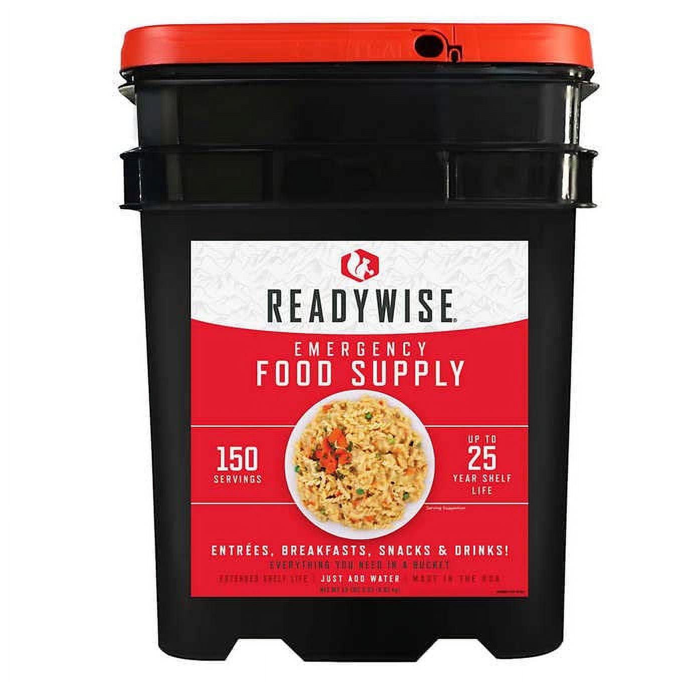 ReadyWise 150 Serving Gluten-Free Emergency Food Supply Bucket