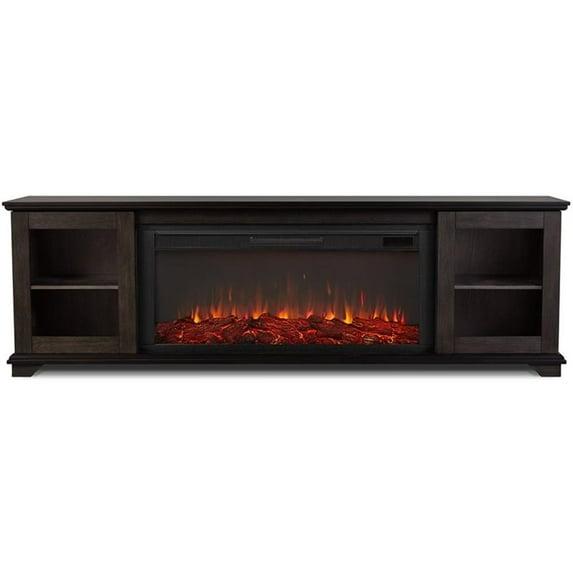 Real Flame Benjamin 81" Landscape TV Stand with Electric Fireplace by Real Flame