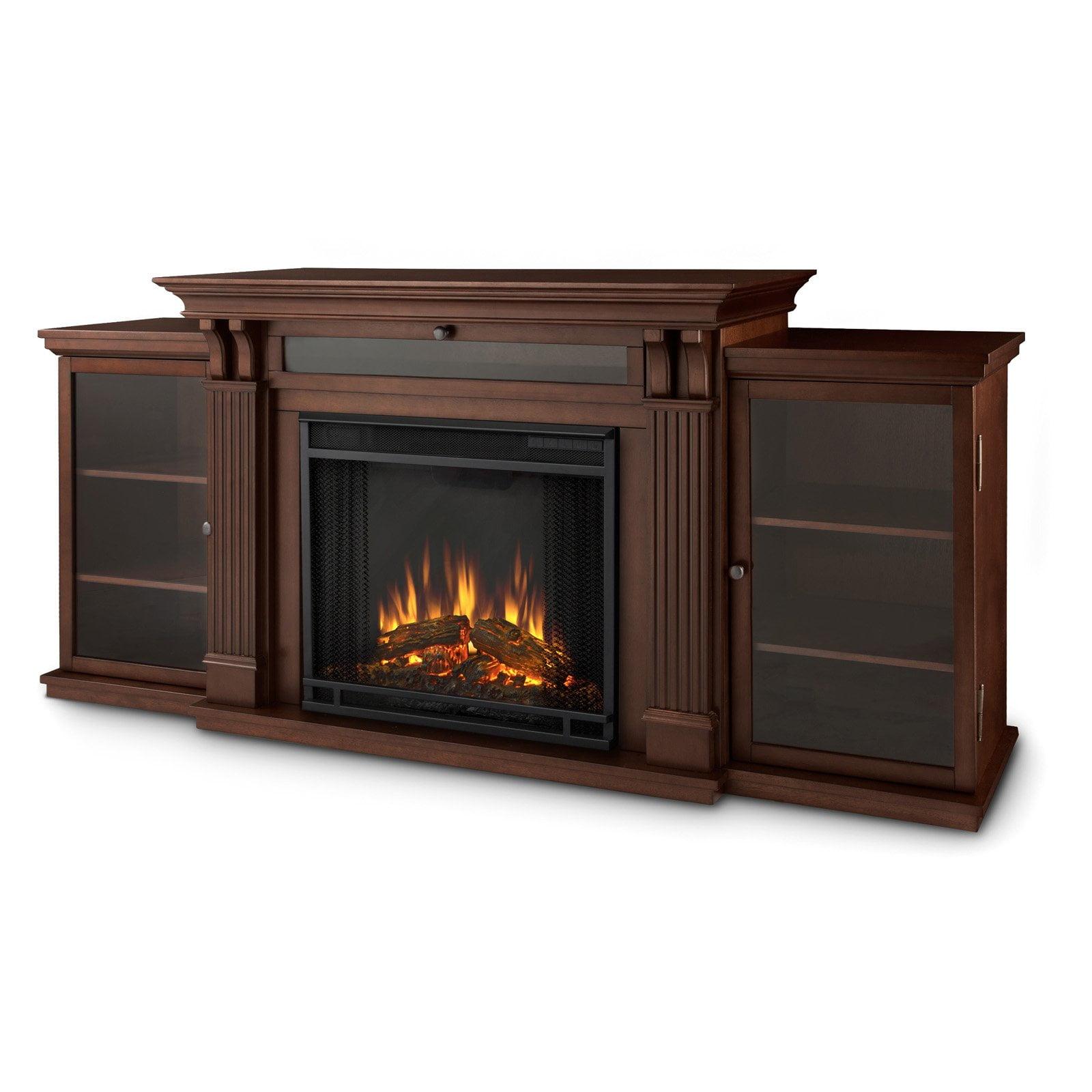 Calie Dark Espresso 67'' Electric Fireplace TV Stand