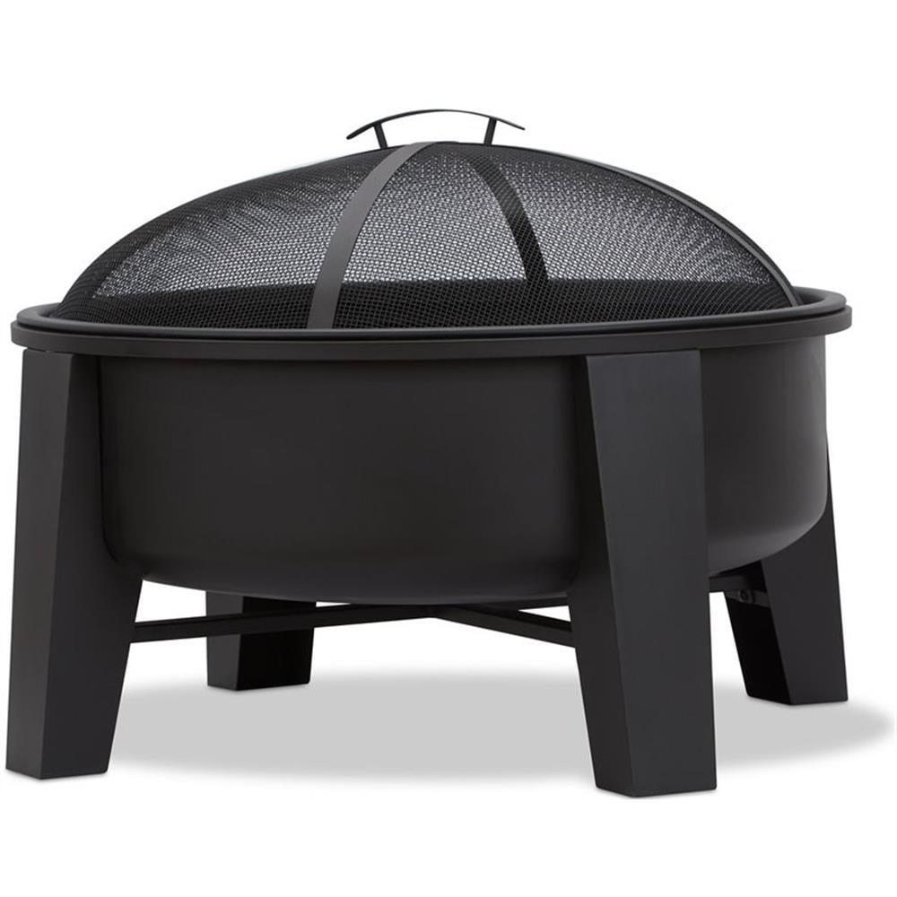 Forsyth Wood Burning Fire Pit By Real Flame