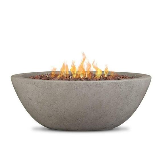 Fernanda Fire Bowl - Gray / Round