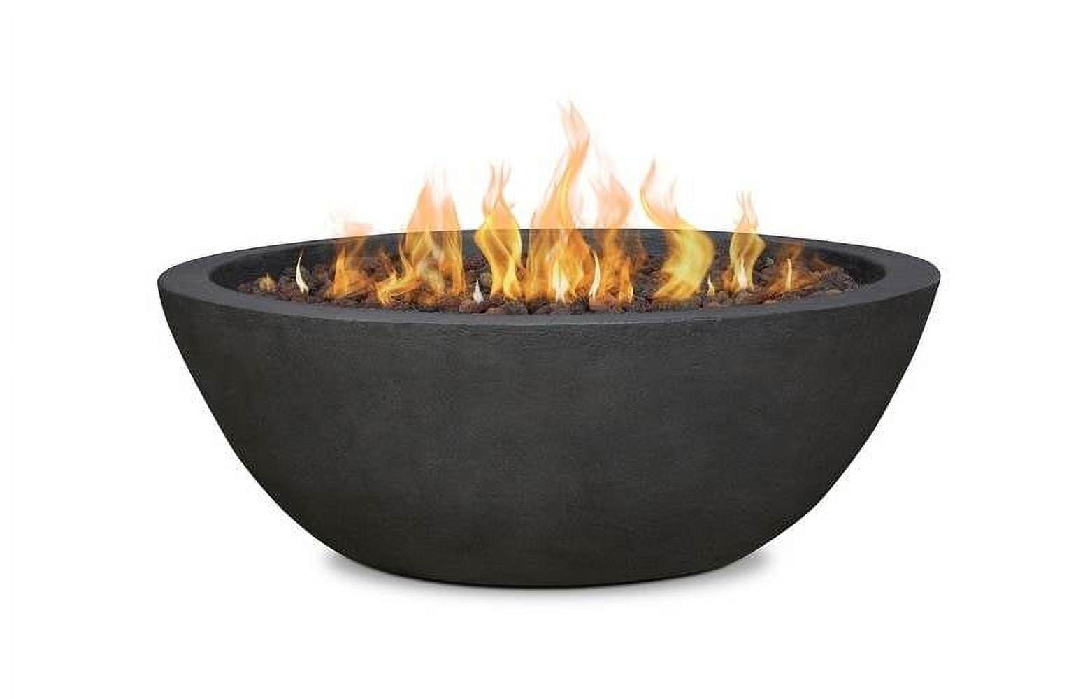 Fernanda Fire Bowl - Shale / Round