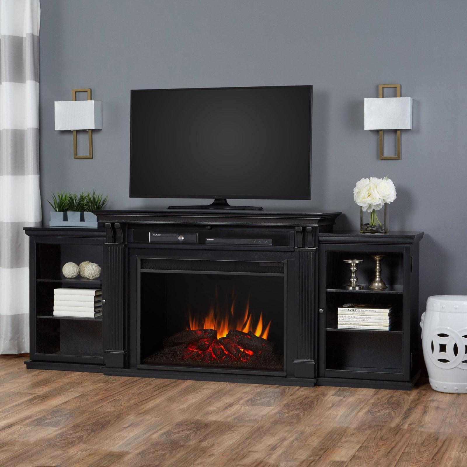 Tracey Grand 83.75'' TV Stand with Fireplace