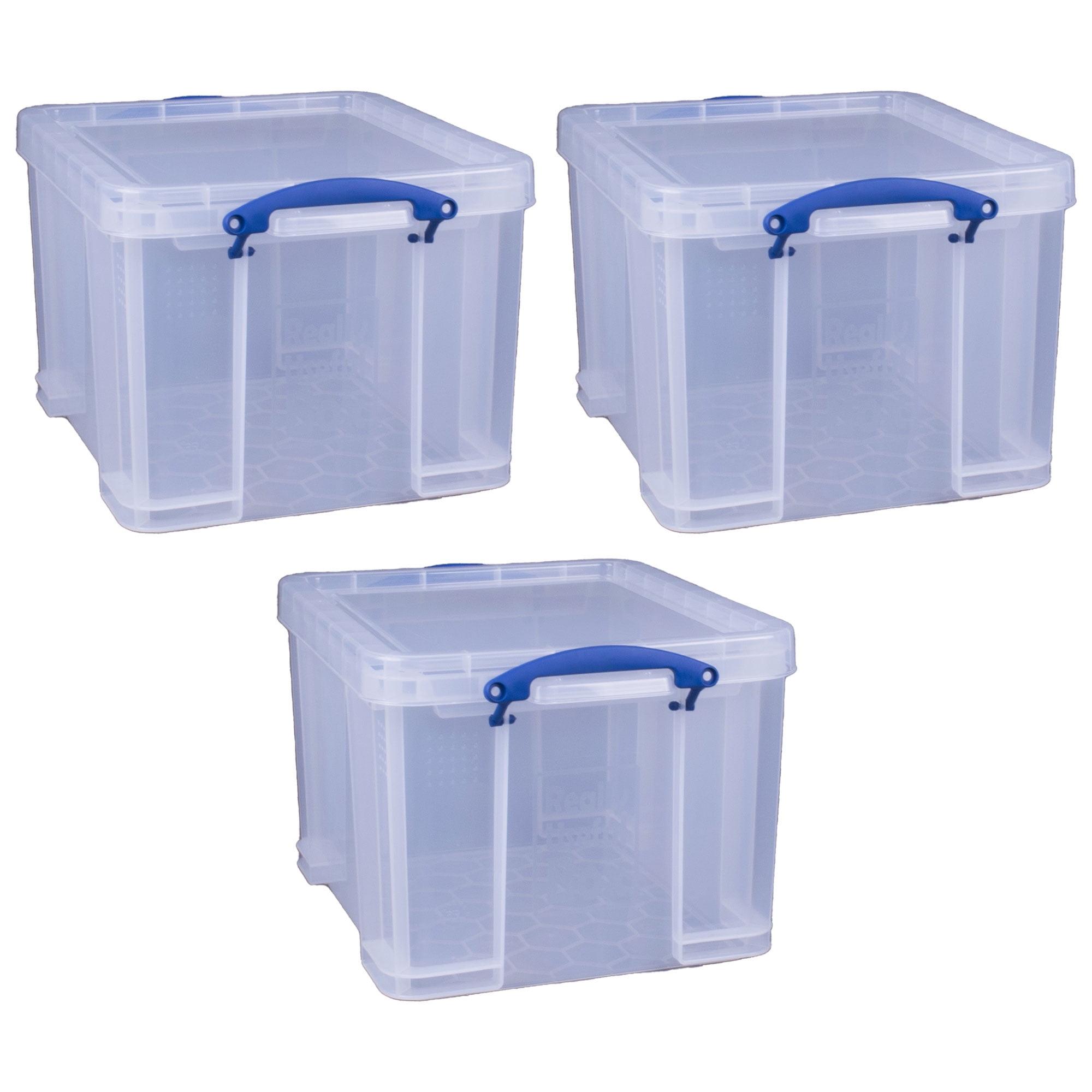 Really Useful Box 32 Liter Storage Container w/Snap Lock Handles