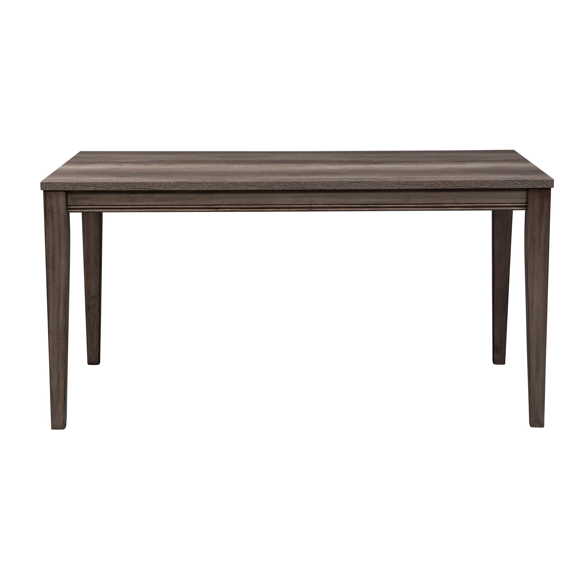 Greystone 60" Brown Wood Rectangular Dining Table