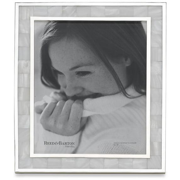 Reed & Barton Plated Giftware Mother of Pearl Single Picture Frame