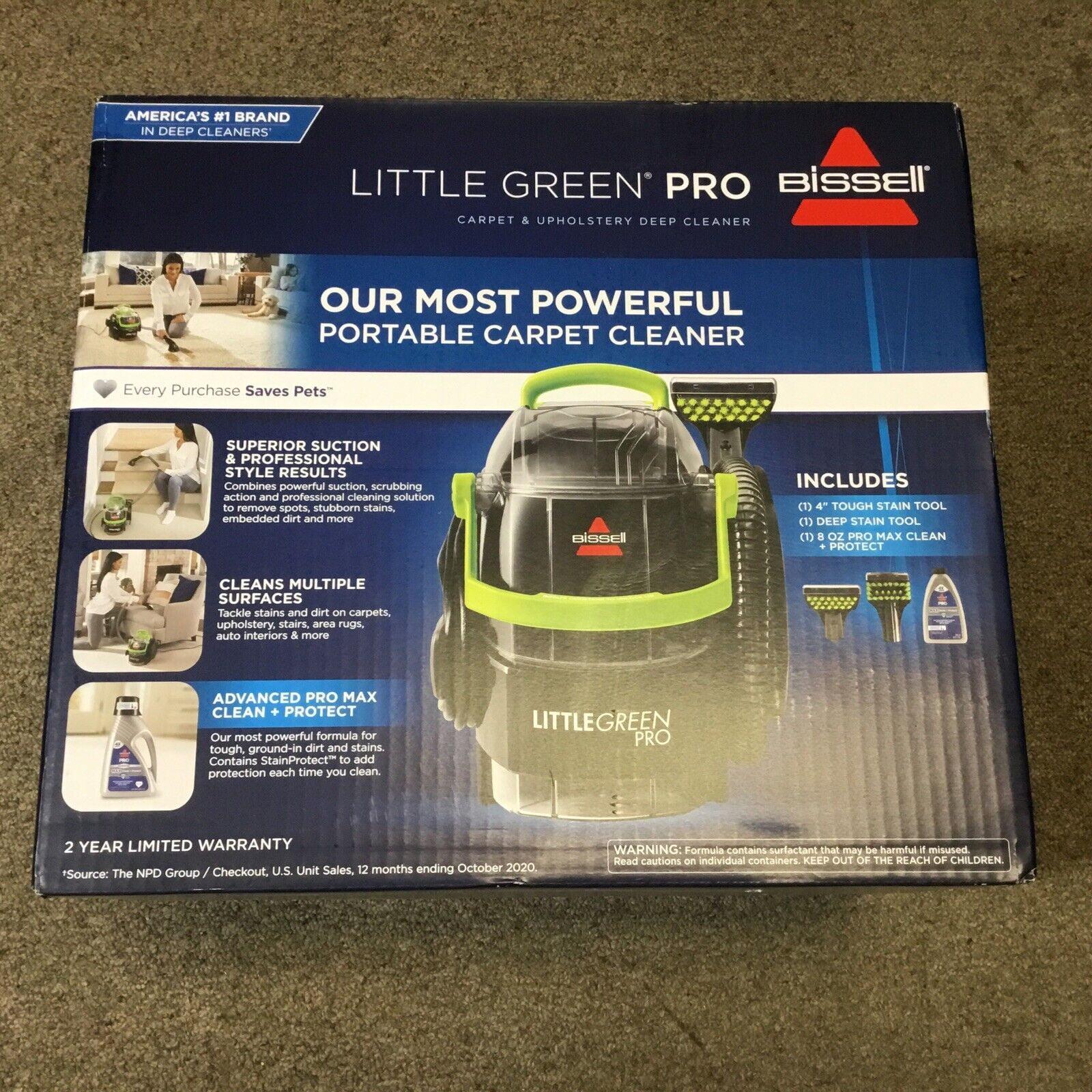 BISSELL Little Green Pro Portable Carpet Cleaner with Tools