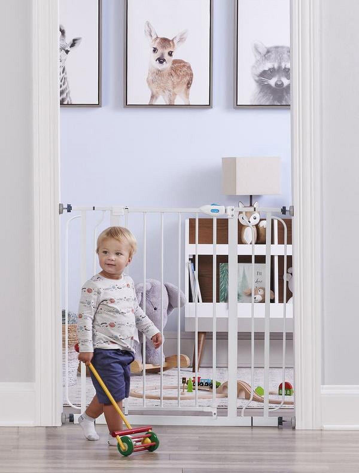 Regalo Wall Safe Extra Tall Walk Through Safety Gate