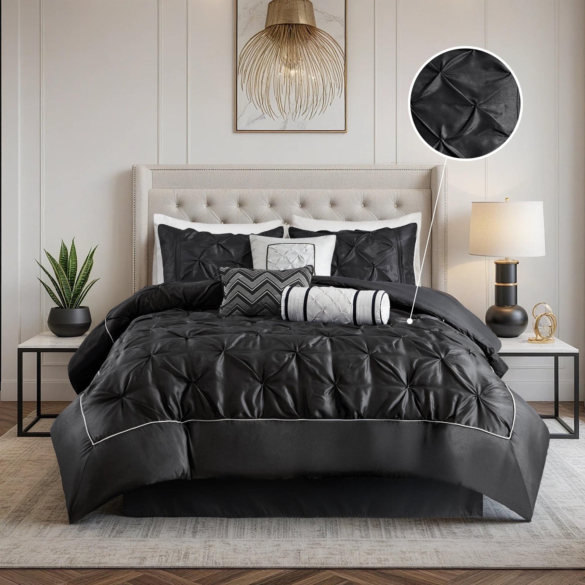 Madison Park Laurel 7 Piece Tufted Comforter Set