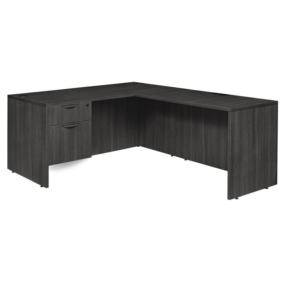 Regency Legacy L Desk with Single Pedestal Drawer Unit