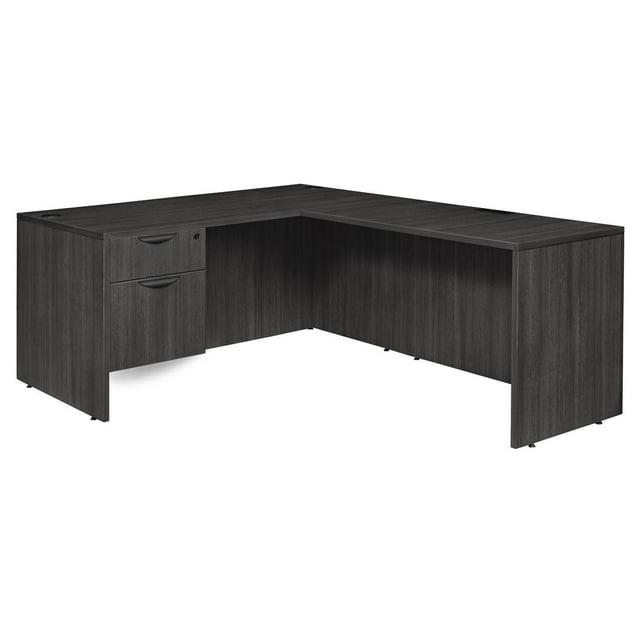 Regency Legacy L Desk with Single Pedestal Drawer Unit