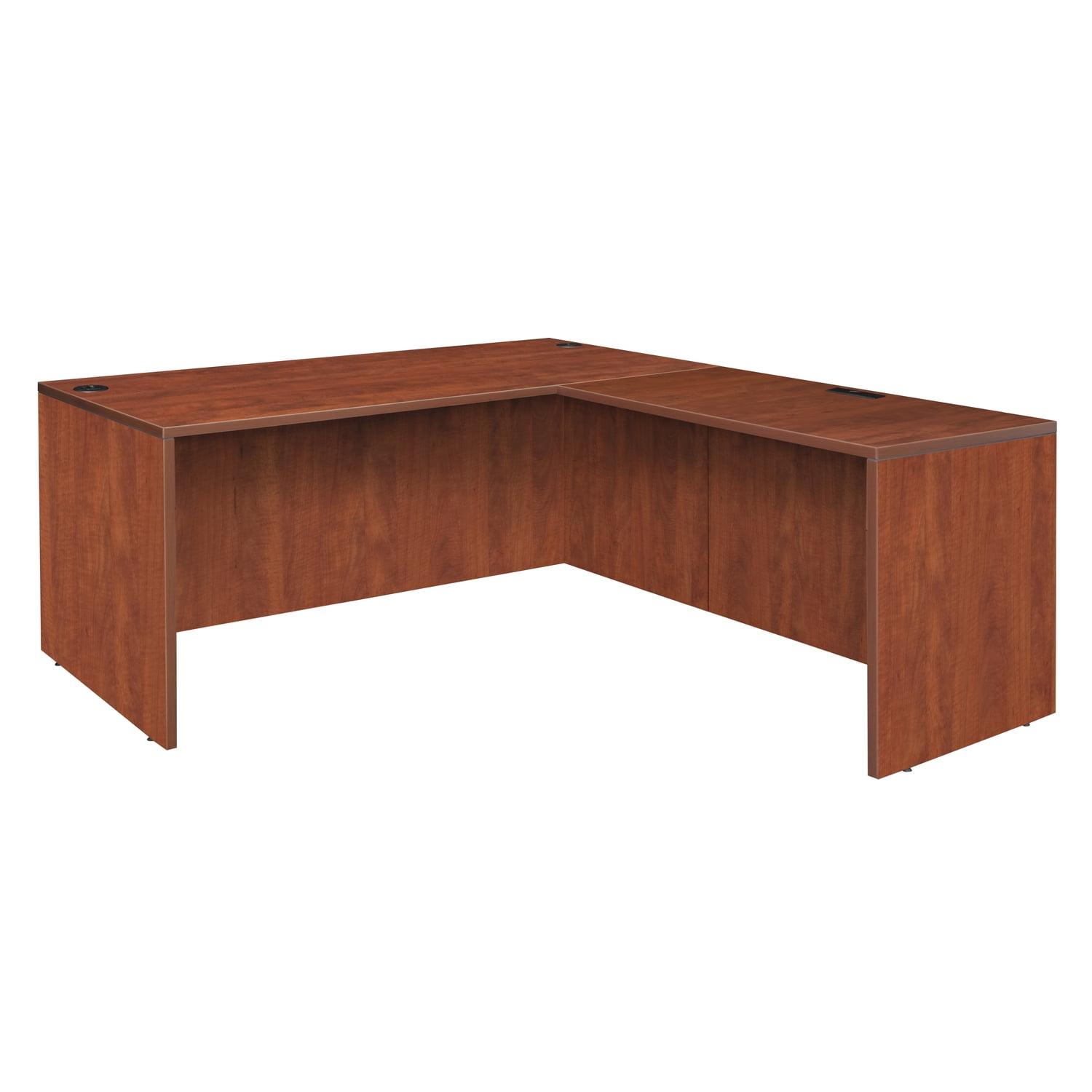 Regency Legacy 66 x 77 in. Executive L Desk Shell- Cherry