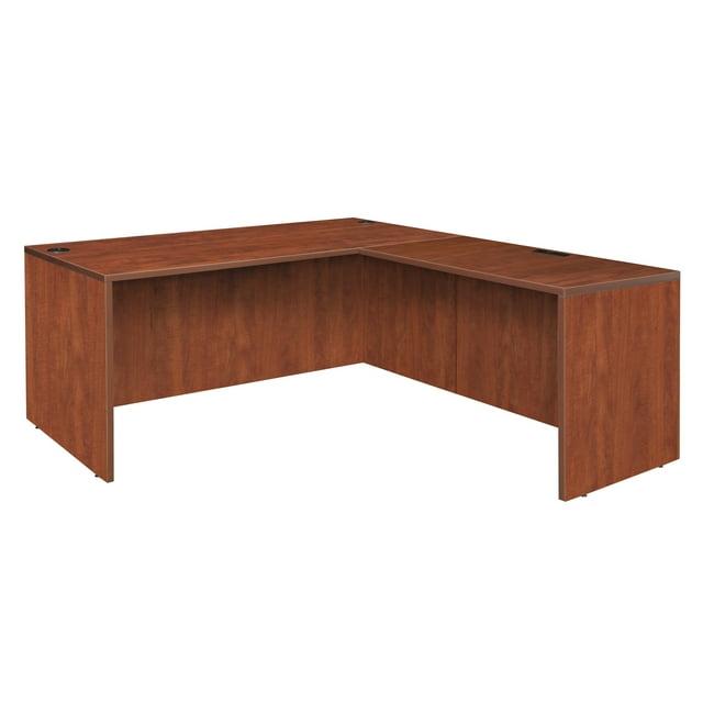 Regency Legacy 66 x 77 in. Executive L Desk Shell- Cherry