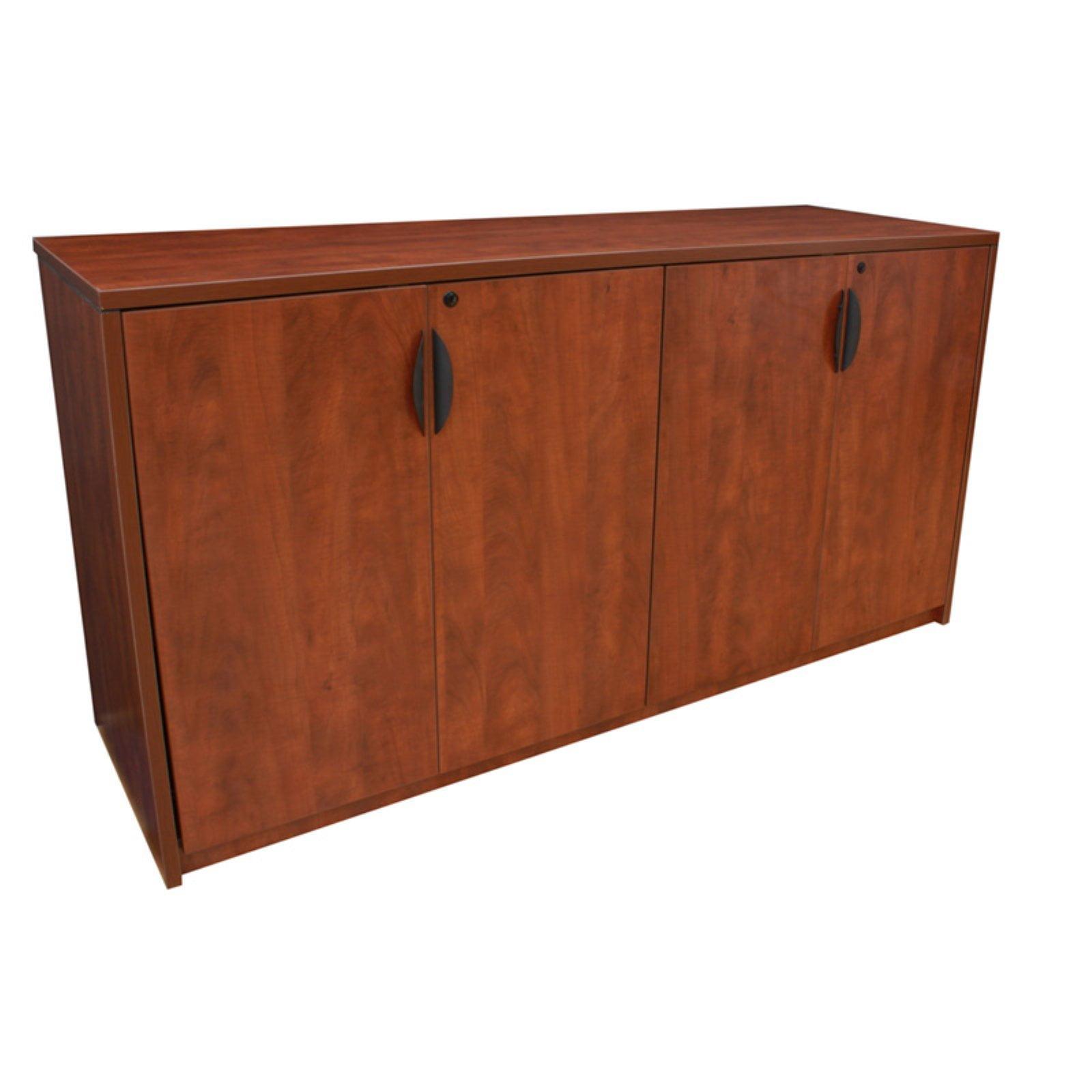 Romig Legacy 72 in. Office Storage Cabinet Buffet- Cherry