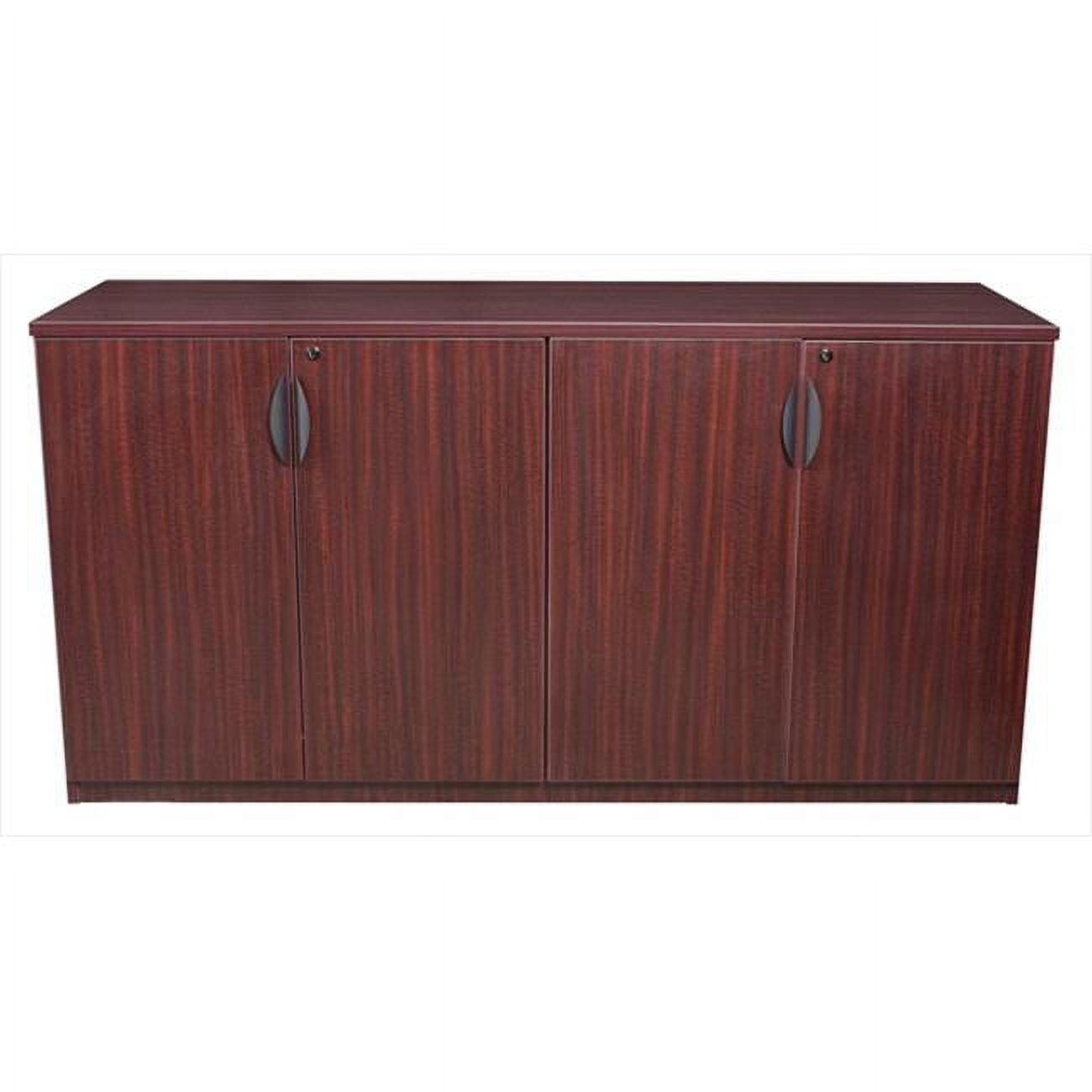 Regency Legacy 72 in. Office Storage Cabinet Buffet- Mahogany