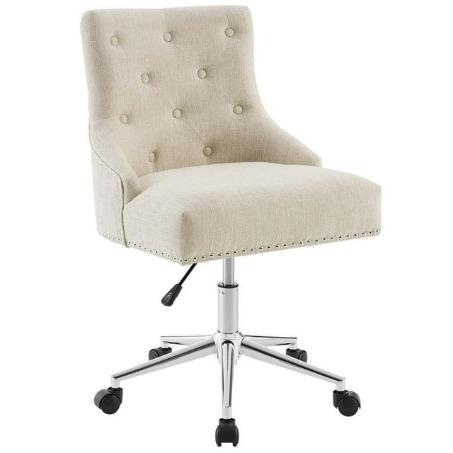 Carson Carrington Lagefors Tufted Swivel Upholstered Fabric Office Chair by Modway