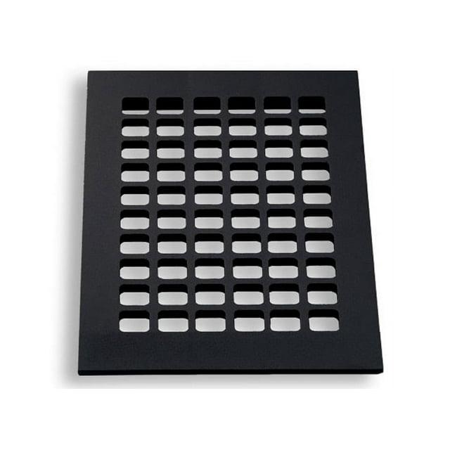 Reggio Registers G812-Ah Grid Series 6" X 10" Grille - Black
